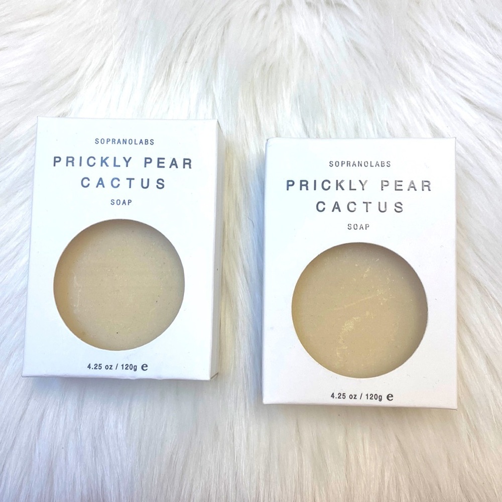 Sopranolabs Prickly Pear Cactus Soap - quantity 2 - New!!​